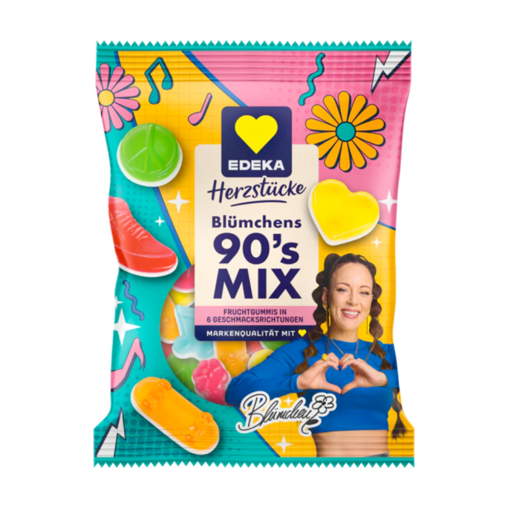 EDEKA Herzstücke Blümchens 90er Jahre Mix 175g