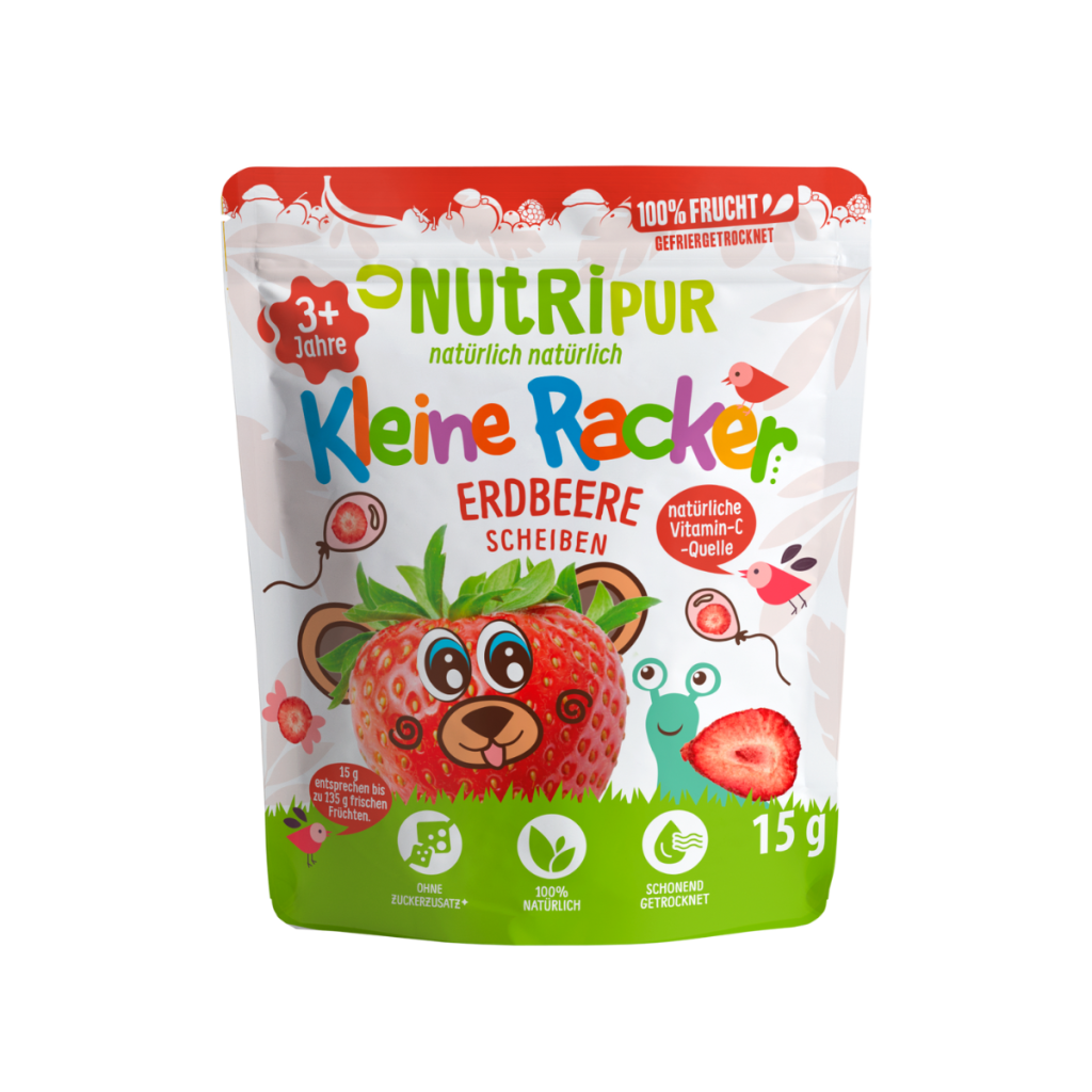 Nutripur Kleine Racker Erdbeere 15g