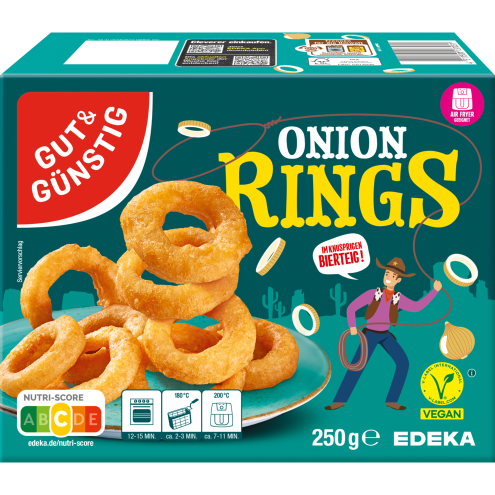GUT&GÜNSTIG Onions Rings 250g