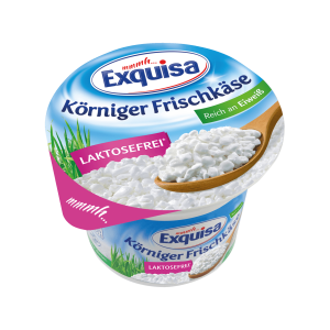 Exquisa Körniger Frischkäse Laktosefrei 175g