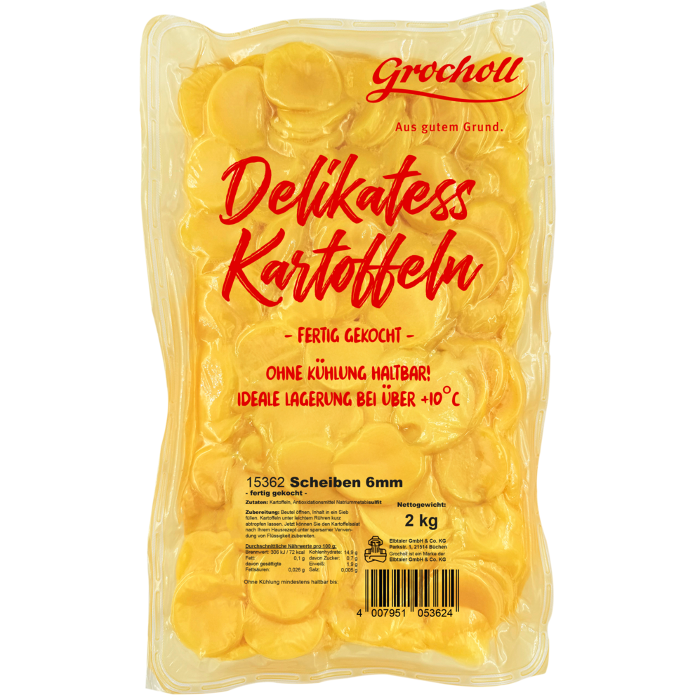 Grocholl Картофель ломтики 6mm 2kg