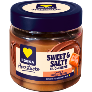 EDEKA Herzstücke Duo Choco Salted Caramel creme 200g