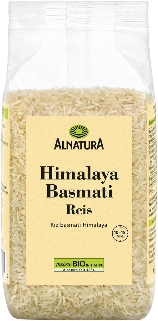 Bio Alnatura Himalaya Basmati Reis 500g