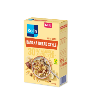 Kölln Banana Bread Style Hafer Müsli 400g
