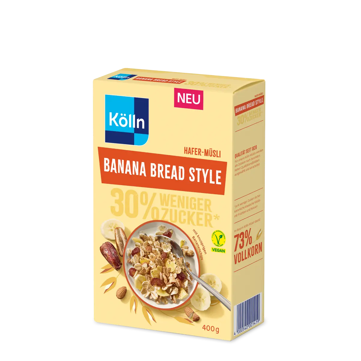 Kölln Banana Bread Style Hafer Müsli 400g