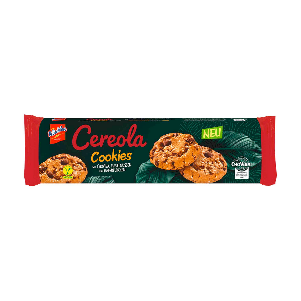 De Beukelaer Cereola Cookies ChoViva 150g