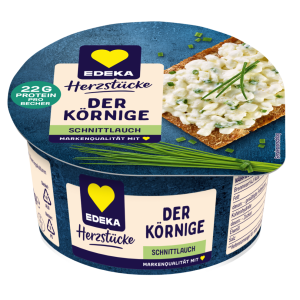 EDEKA Herzstücke Körniger Frischkäse Schnittlauch 20% 200g
