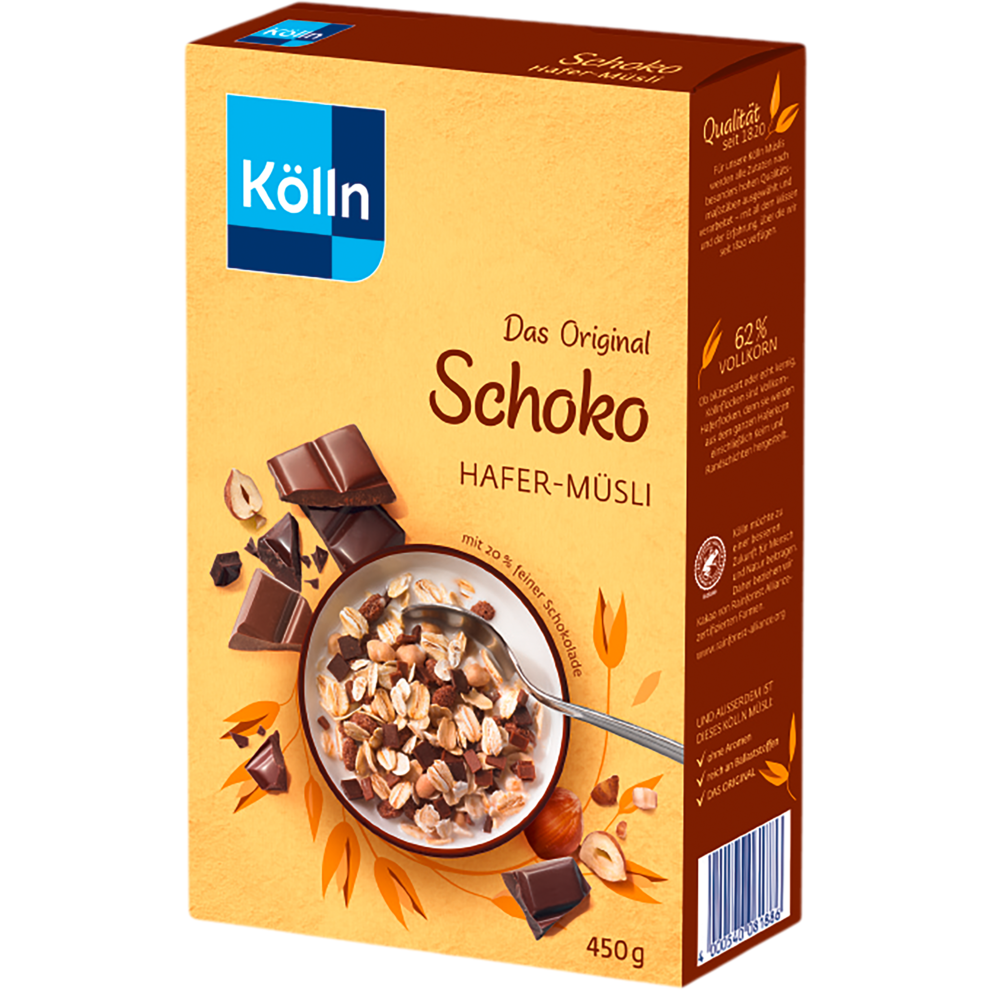 Kölln Das Original Schoko Hafer-Müsli 450g