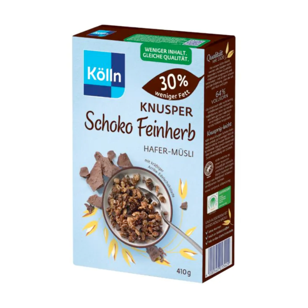 Kölln Müsli Knusper Schoko Feinherb 410g