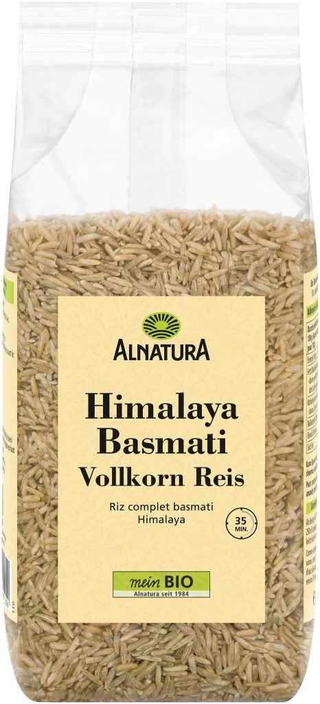 Bio Alnatura Himalaya Basmati Vollkorn Reis 500g