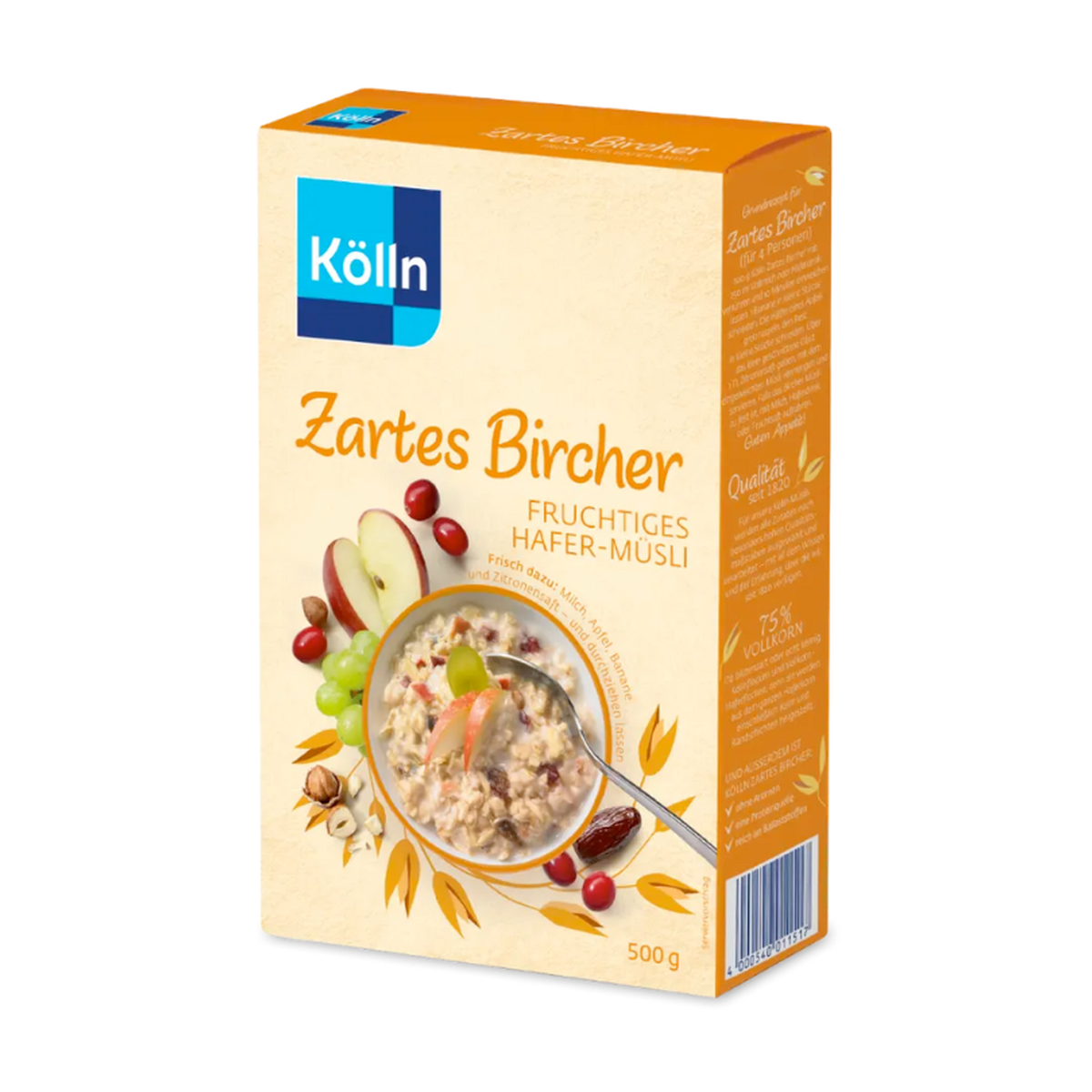 Kölln Zartes Bircher Fruchtiges Hafer-Müsli 1,2kg