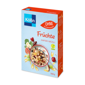 Kölln Фрукты овсяное мюсли без добавленного сахара 1,2kg