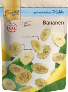 Farmers Snack Bananen gefriergetrocknet XXL 65g