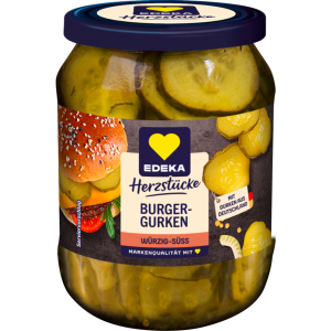 EDEKA Herzstücke Burgergurken 330g