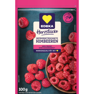 EDEKA Herzstücke Gefriergetrocknete Himbeeren 100g