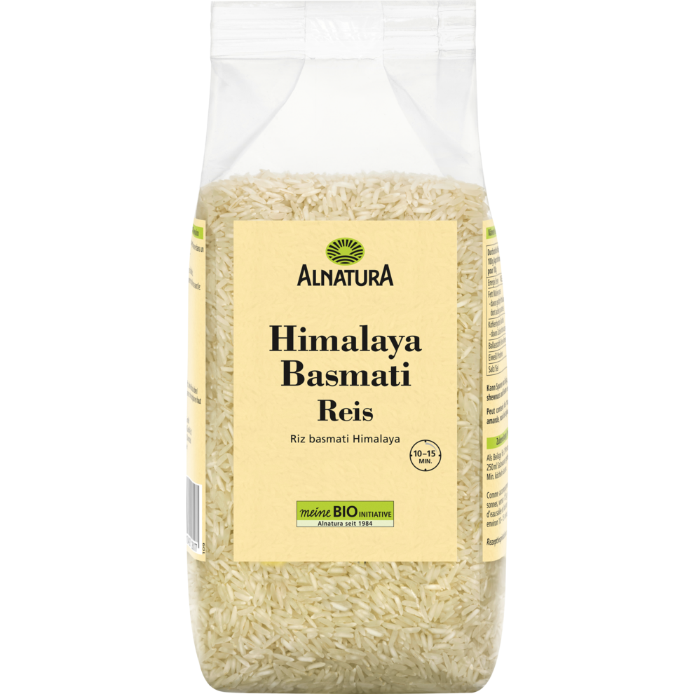 Bio Alnatura Himalaya Basmati Reis 1kg