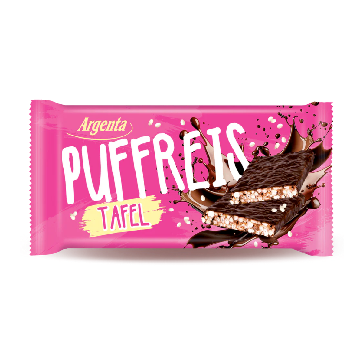 Argenta Puffreistafel zartbitter 60g