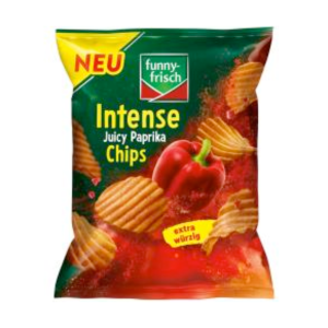 Funny-frisch Intense Chips Juicy Paprika 110g