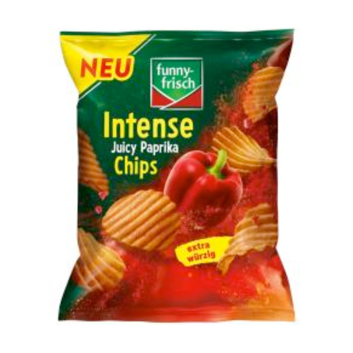 Funny-frisch Intense Chips Juicy Paprika 110g