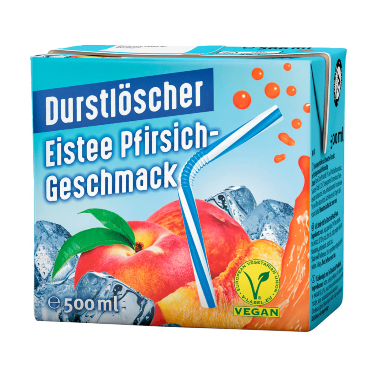 Durstlöscher Холодный чай персик 0,5l EW