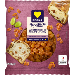 EDEKA Herzstücke Goldene Sultaninen aus Südafrika 200g