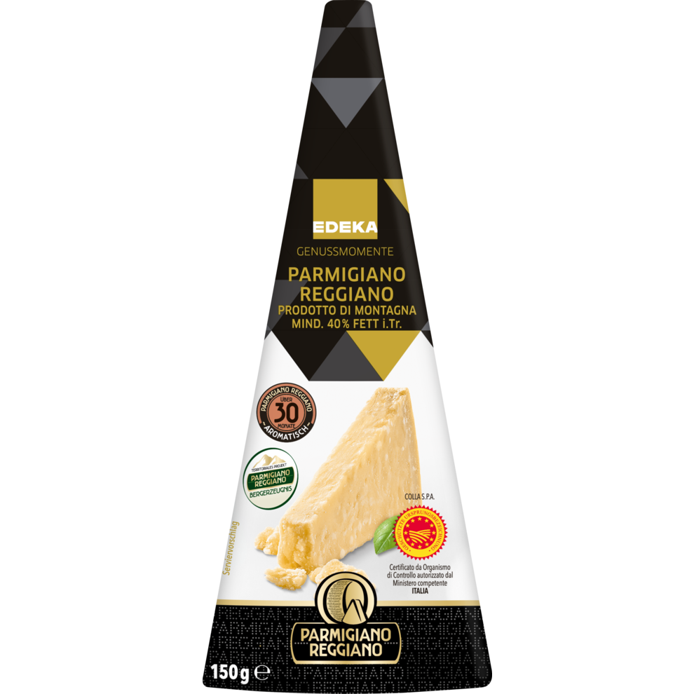 EDEKA Genussmomente Parmigiano Reggiano di Montagna min.30Monate 40% AOP 150g