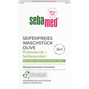 Sebamed Seifenfreies Waschstück Olive 150g