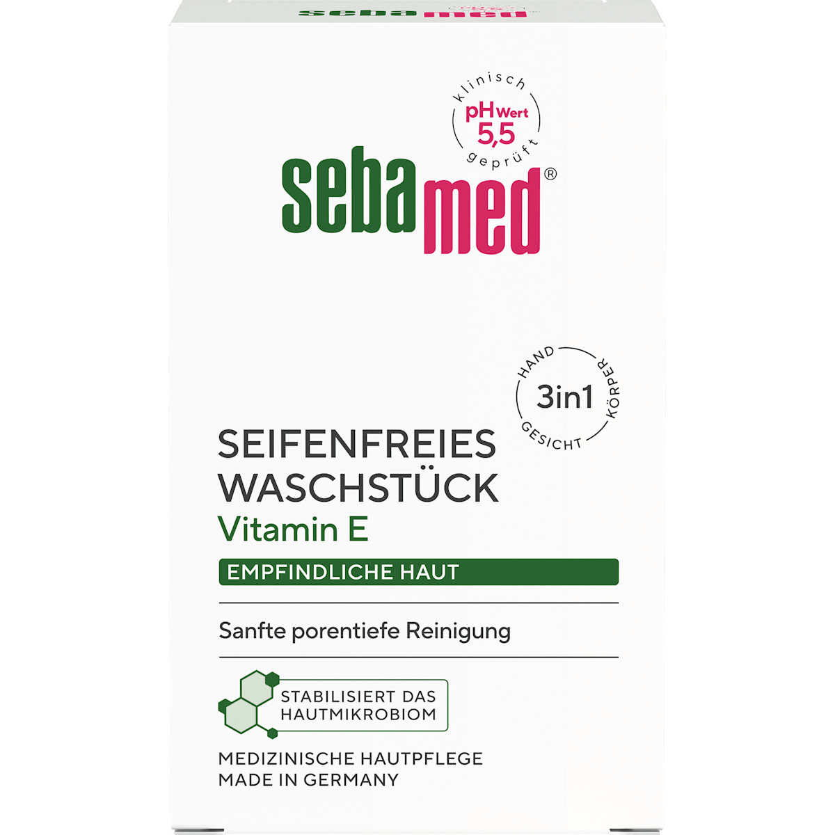 Sebamed Seifenfreies Waschstück 150g