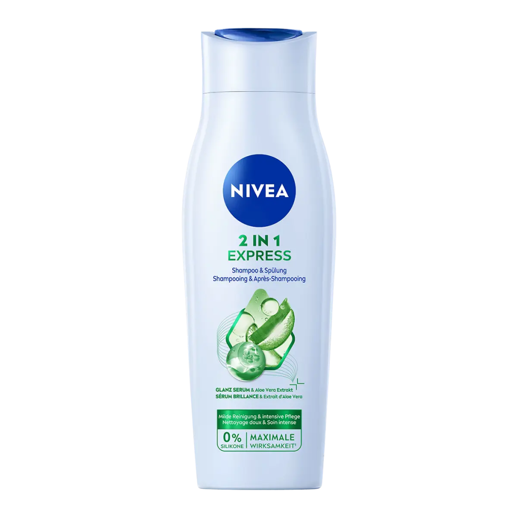 Nivea 2in1 экспресс шампунь & бальзам для волос 250ml