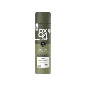 8x4 Men Spray Wild Oak 150ml