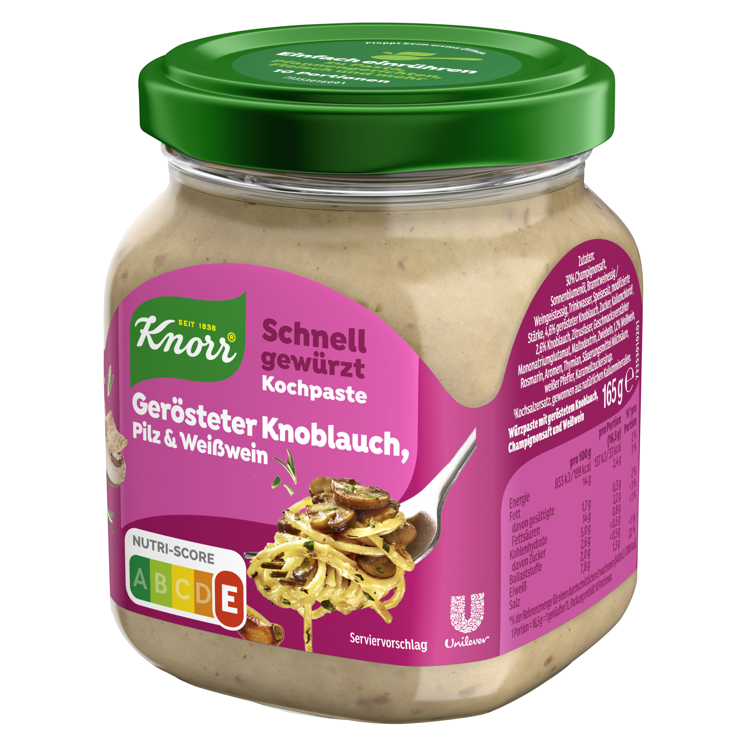 Knorr Kochpaste Knoblauch 165g