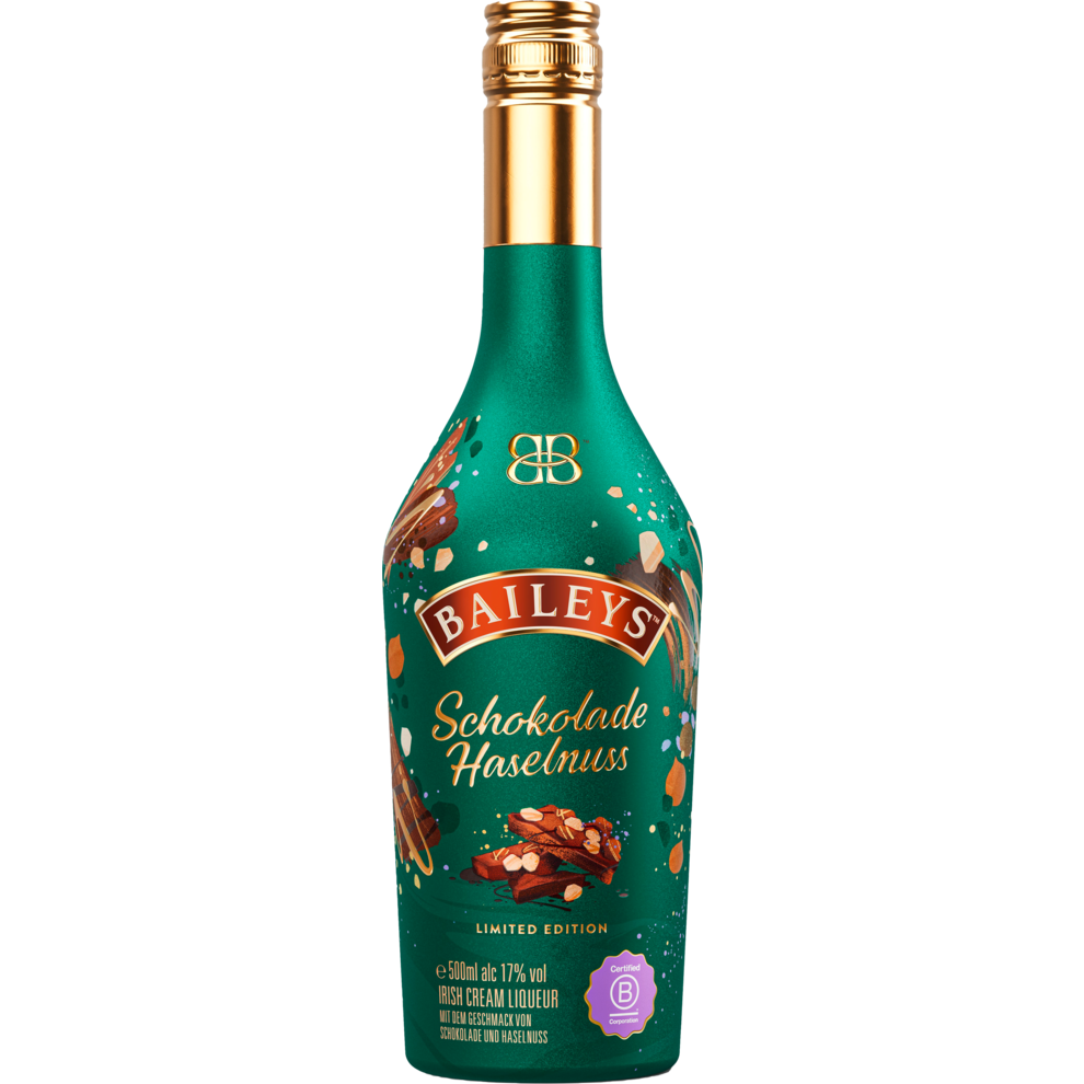 Baileys Schokolade Haselnuss Irish Cream Liqueur 17% 0,5l