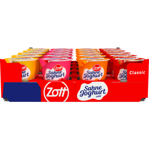 Zott Sahnejoghurt Schlemmer 4-fach 20x140g Stg