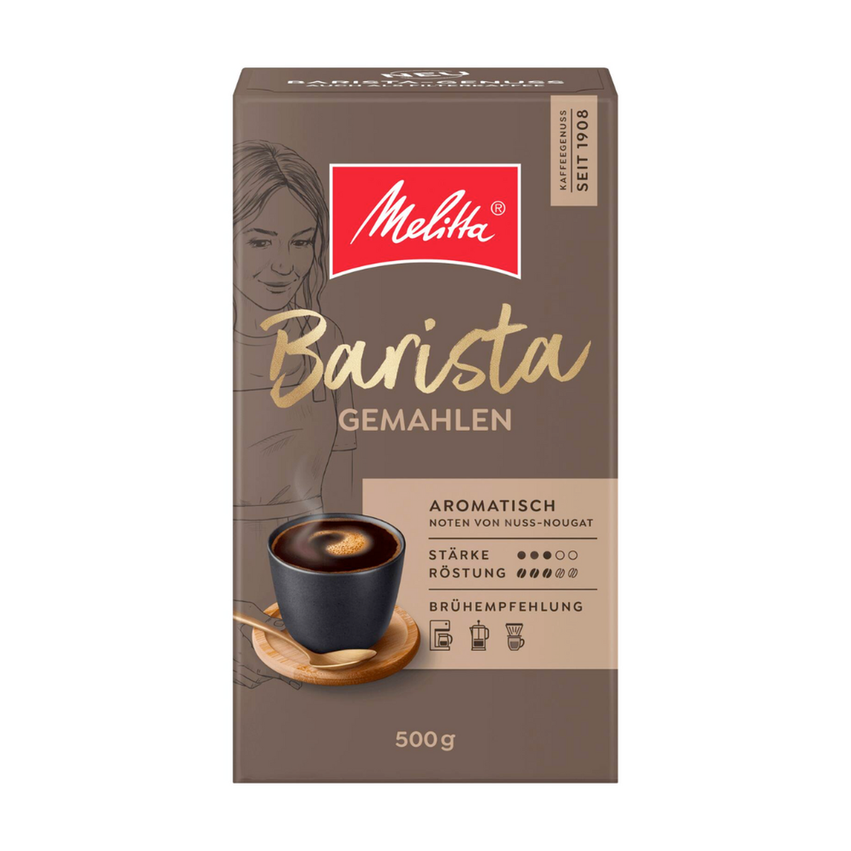 Melitta Barista Gemahlen 500g