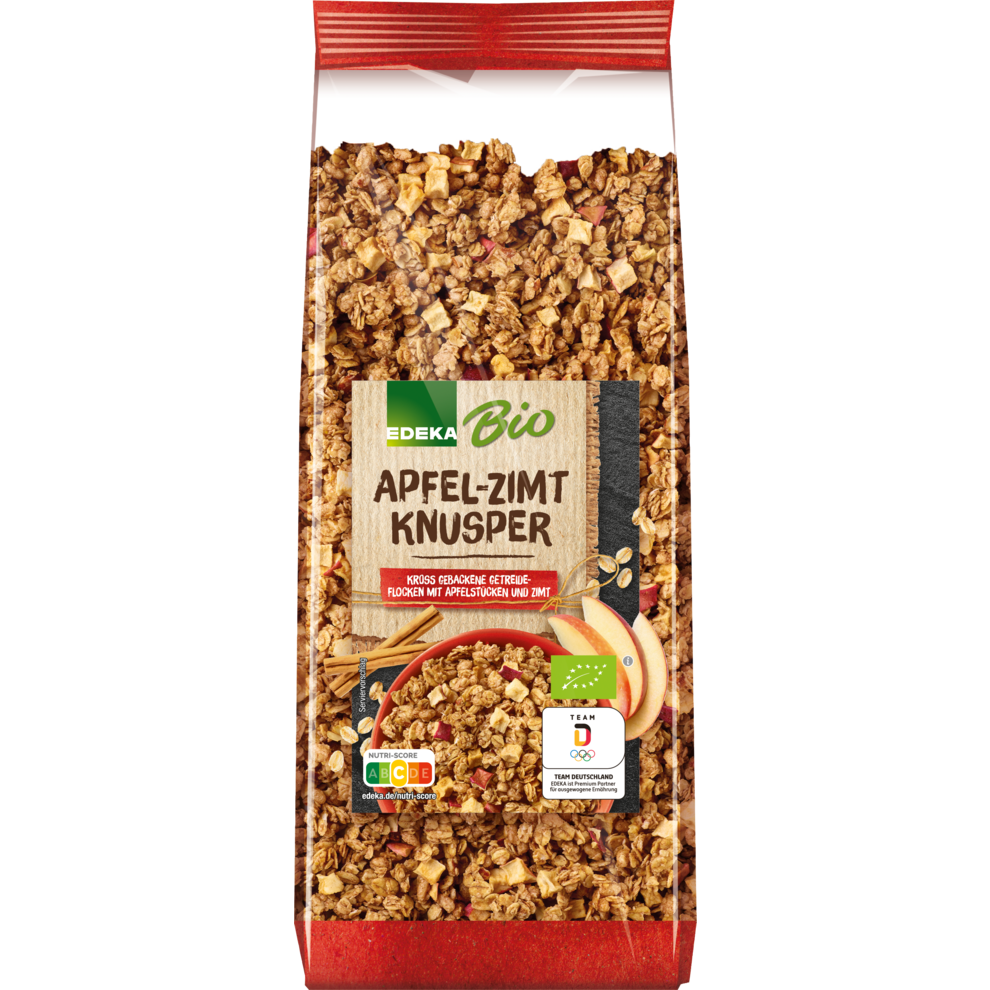 Bio EDEKA Crunchy Müsli Apfel-Zimt 500g