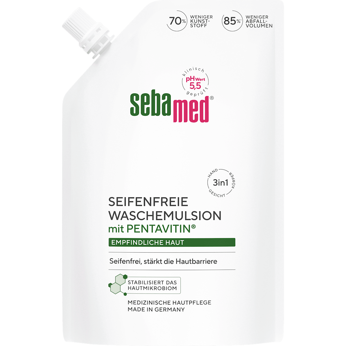 Sebamed Waschemulsion Nachfüllbeutel 400ml