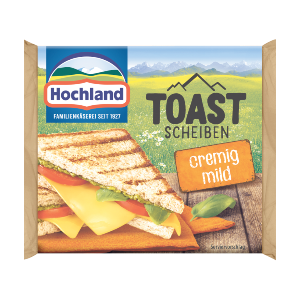 Hochland Toast Scheiben cremig mild 35% 200g