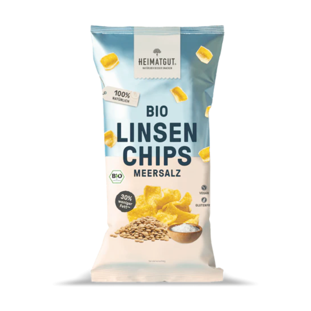 Bio Heimatgut Linsen Twists Meersalz 75g