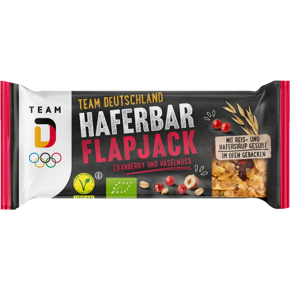 Bio EDEKA Haferbar Cranberry und Haselnuss 60g