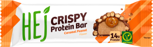Hej Natural Crispy Protein Bar Caramel Peanut 45g