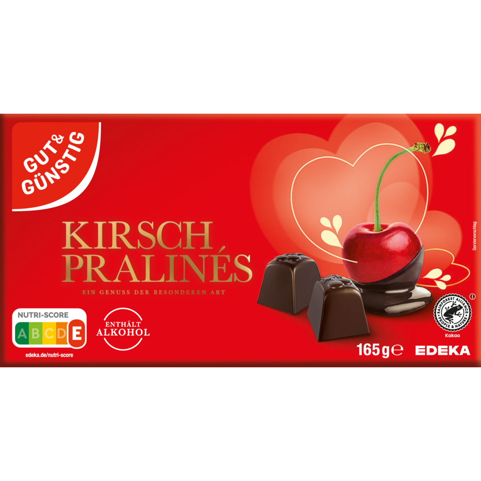 GUT&GÜNSTIG Likörkirschen 165g