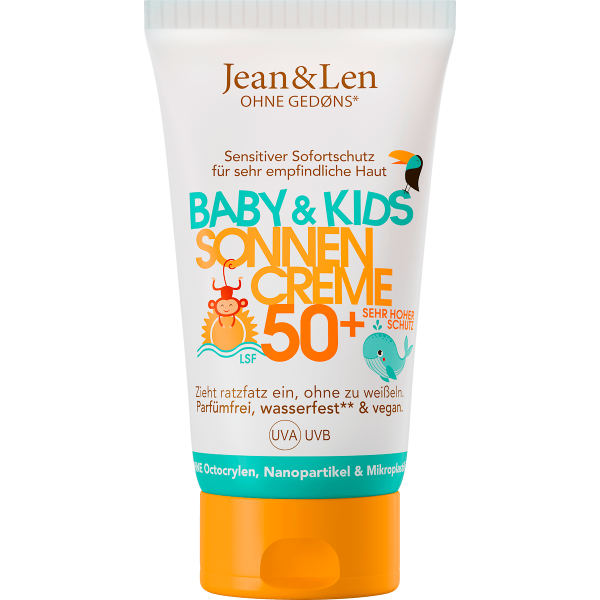 Jean&Len Philosophie Baby&Kinder Sonnencreme Sensitive LSF50+