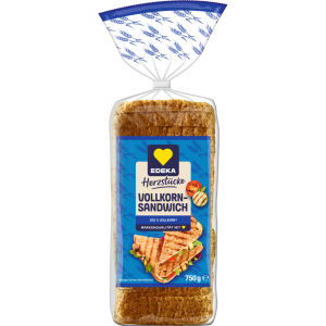EDEKA Herzstücke цельнозерновой сэндвич 750g