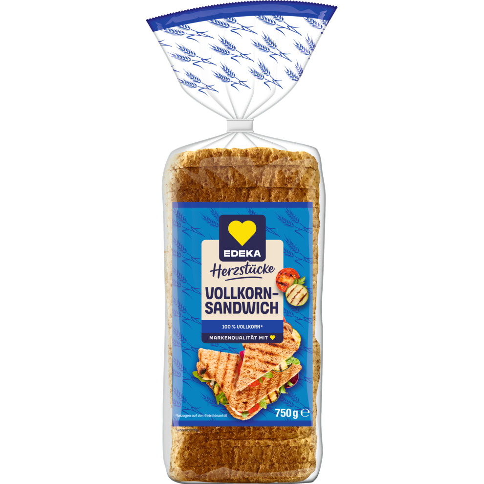 EDEKA Herzstücke цельнозерновой сэндвич 750g