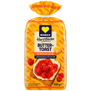 EDEKA Herzstücke Buttertoast 500g