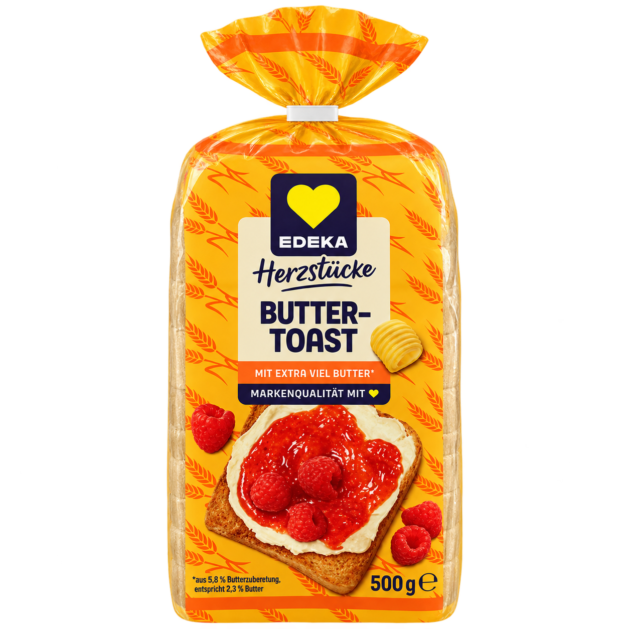 EDEKA Herzstücke Buttertoast 500g