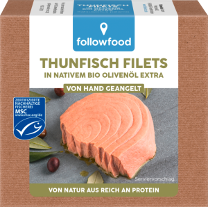 MSC Followfood Thunfisch Filets in Bio-Olivenöl 160g