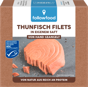 MSC Followfood Thunfisch Filets Natur 185g