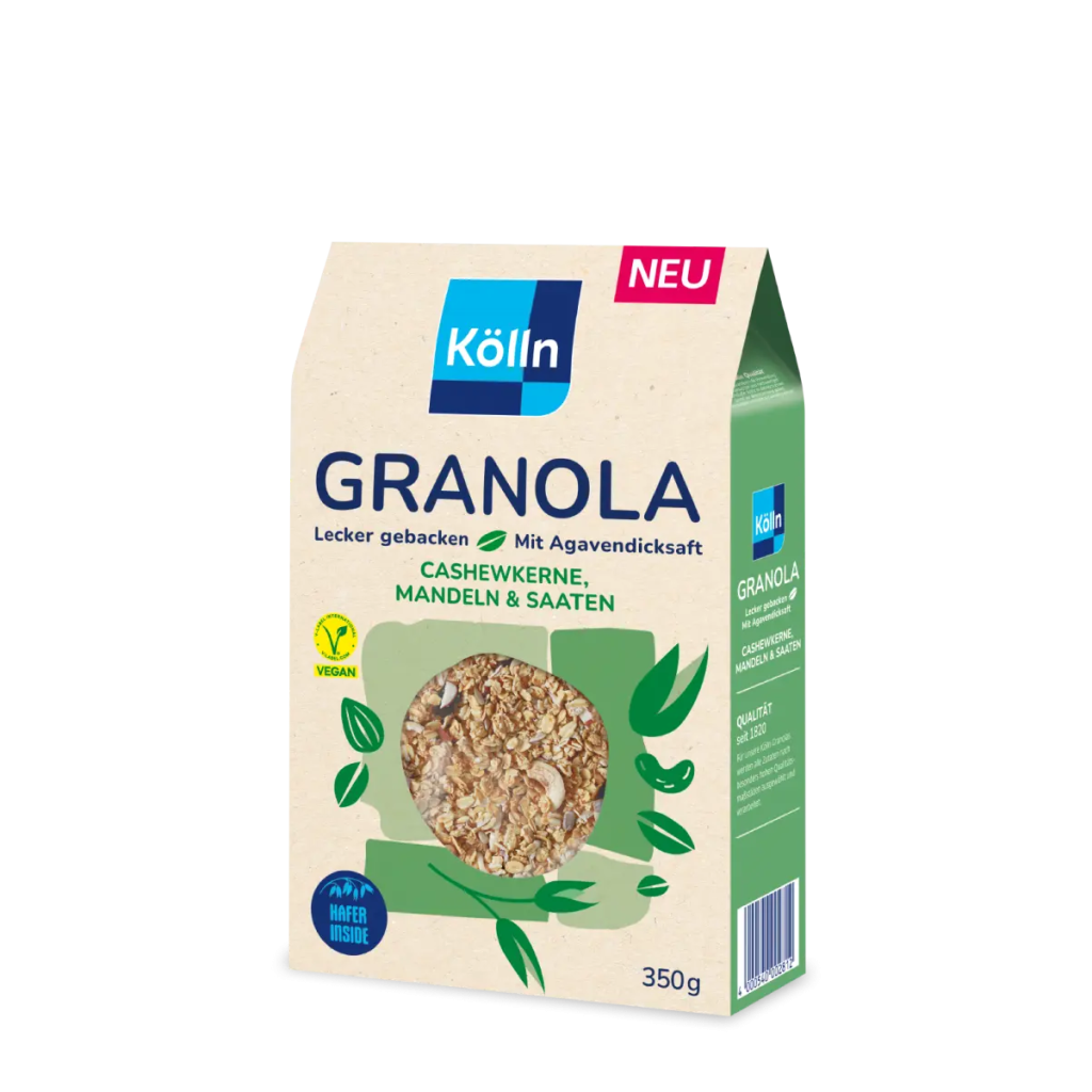 Kölln Granola Cashewkerne Mandeln & Saaten 350g