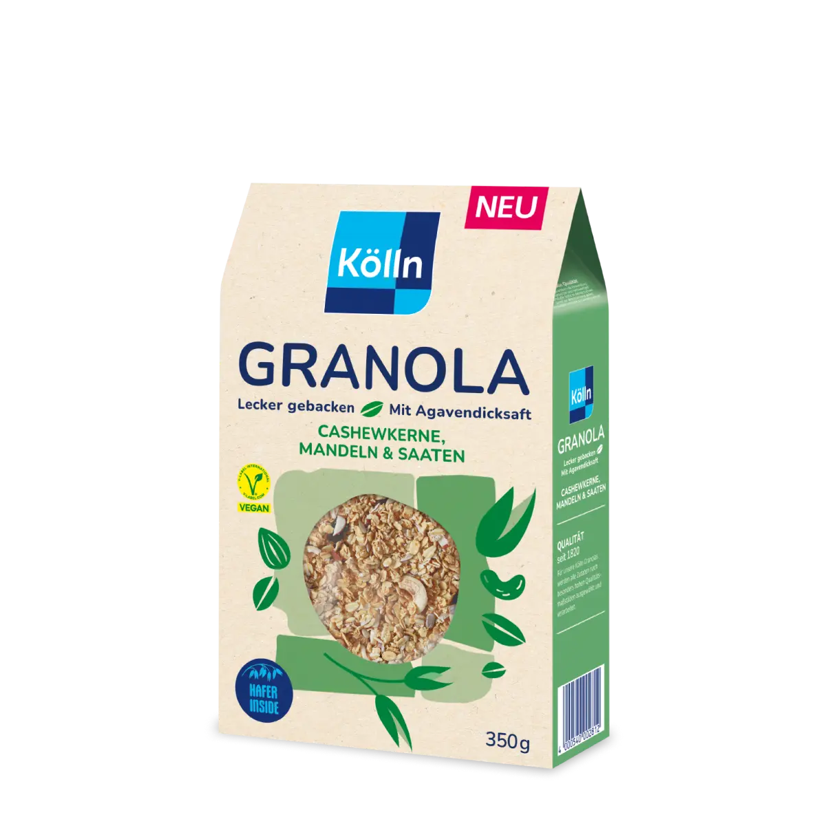 Kölln Granola Cashewkerne Mandeln & Saaten 350g